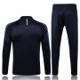 2018 Italy Training Top Black and Pants