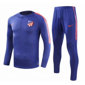 2018-19 Atletico Madrid Training Tracksuit Blue