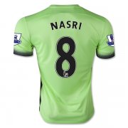 Manchester City Third Soccer Jersey 2015-16 NASRI #8
