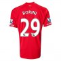 13-14 Liverpool #29 BORINI Home Red Soccer Shirt