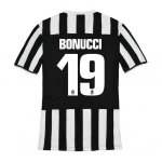 13-14 Juventus #19 Bonucci Home Jersey Shirt