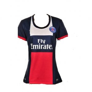 13-14 PSG Home Women\'s Soccer Jersey Shirt