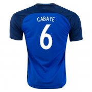 France Home Soccer Jersey 2016 CABAYE #6