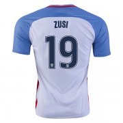 USA Home Soccer Jersey 2016 ZUSI