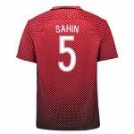 Turkey Home Soccer Jersey 2016 Sahin 5