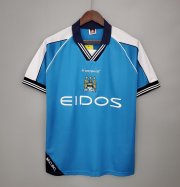 Retro Manchester City Home Soccer Jersey 1999/2001