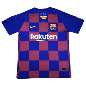 19-20 Barcelona Home Blue&Red Soccer Jerseys Shirt(Player Version)