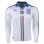 Italy Away Soccer Jersey 2016 DE ROSSI #16 LS