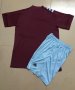 Children Colorado Rapids Home Soccer Suits 2020 Shirt and Shorts