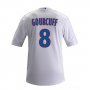13-14 Olympique Lyonnais #8 Gourcuff Home White Jersey Shirt