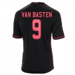 13-14 Ajax #9 Van Basten Away Black Soccer Jersey Shirt