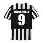 13-14 Juventus #9 Ravanelli Home Jersey Shirt