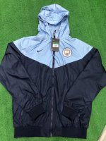 Manchester City Blue wind jacket 2017/18