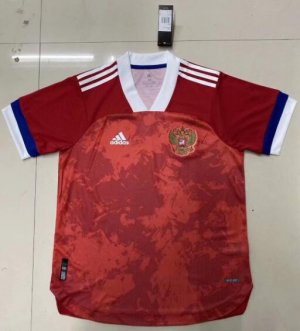 Russia Home Authentic Soccer Jerseys 2020
