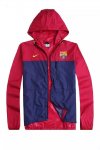 Barcelona Red Windbreaker Jacket 2015-16