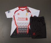 Kids 13/14 Liverpool away Jersey Kit(Shorts+Shirt)