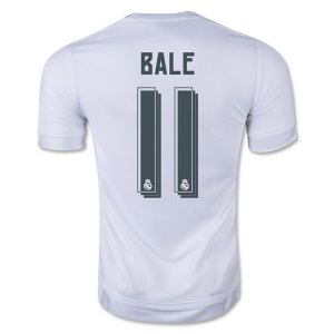 Real Madrid Home Soccer Jersey 2015-16 BALE #11