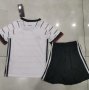 Children Germany Home Soccer Suits 2020 EURO Shirt and Shorts