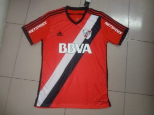 River Plate Away Soccer Jersey 2014-15 Red