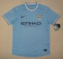 13-14 Manchester City Home Jersey Kit(Shirt+Shorts)