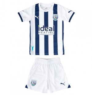 West Bromwich Albion Children Home Soccer Kit 2023/24
