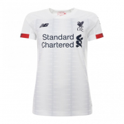 19-20 Liverpool Away White Women's Jerseys Shirt