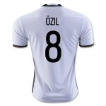 Germany Home Soccer Jersey 2016 OZIL #8