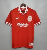 Retro Liverpool Home Soccer Jersey 1996/97