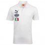 Italy Grand Slam White Polo T-Shirt