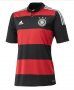 2014 World Cup Germany Away Black&Red Soccer Jersey Shirt