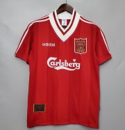 Retro Liverpool Home Soccer Jersey 1995/96