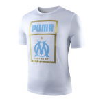 19-20 Marseille Logo T Shirt-White