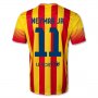 13-14 Barcelona #11 NEYMAR JR Away Soccer Jersey Shirt