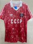 Retro Soviet Union CCCP Home Red Soccer Jerseys 1990