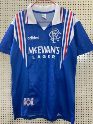 Retro Rangers Home Soccer Jerseys 1996/1997