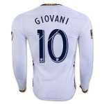 LA Galaxy Home Soccer Jersey 2016-17 GIOVANI LS 10