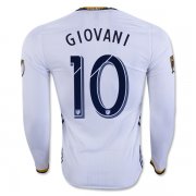 LA Galaxy Home Soccer Jersey 2016-17 GIOVANI LS 10