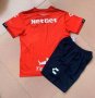 Children Tiburones Rojos de Veracruz Home Red Soccer Suits 2019/20 Shirt and Shorts