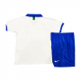 Brazil Home White Children's Jerseys Kit(Shirt+Short) 2019