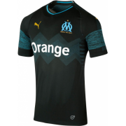 18-19 Marseilles Away Jersey Shirt Black