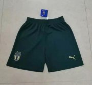 Italy Third Away Green Soccer Shorts 2020