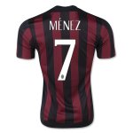 AC Milan Home Soccer Jersey 2015-16 MENEZ #7