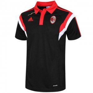 AC Milan 14/15 soccer POLO Black