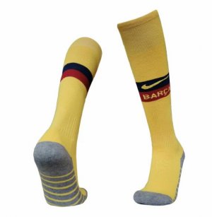 Barcelona Away Yellow Soccer Socks 2019/20