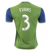 Seattle Sounders Home Soccer Jersey 2016-17 EVANS 3