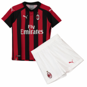 Kids 18-19 AC Milan Home Jersey Kits