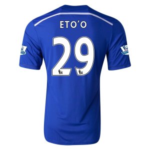 Chelsea 14/15 ETO\'O #29 Home Soccer Jersey
