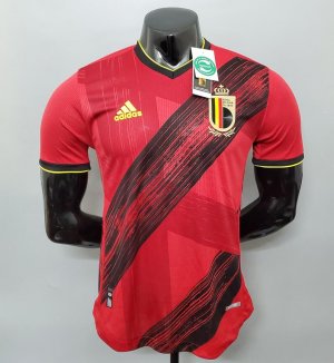 Authentic Belgium Home Red Soccer Jerseys 2020/2021 EURO