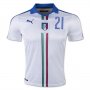 Italy Away Soccer Jersey 2016 PIRLO #21