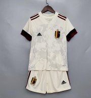 Children Belgium Away Soccer Suits 2020/2021 EURO